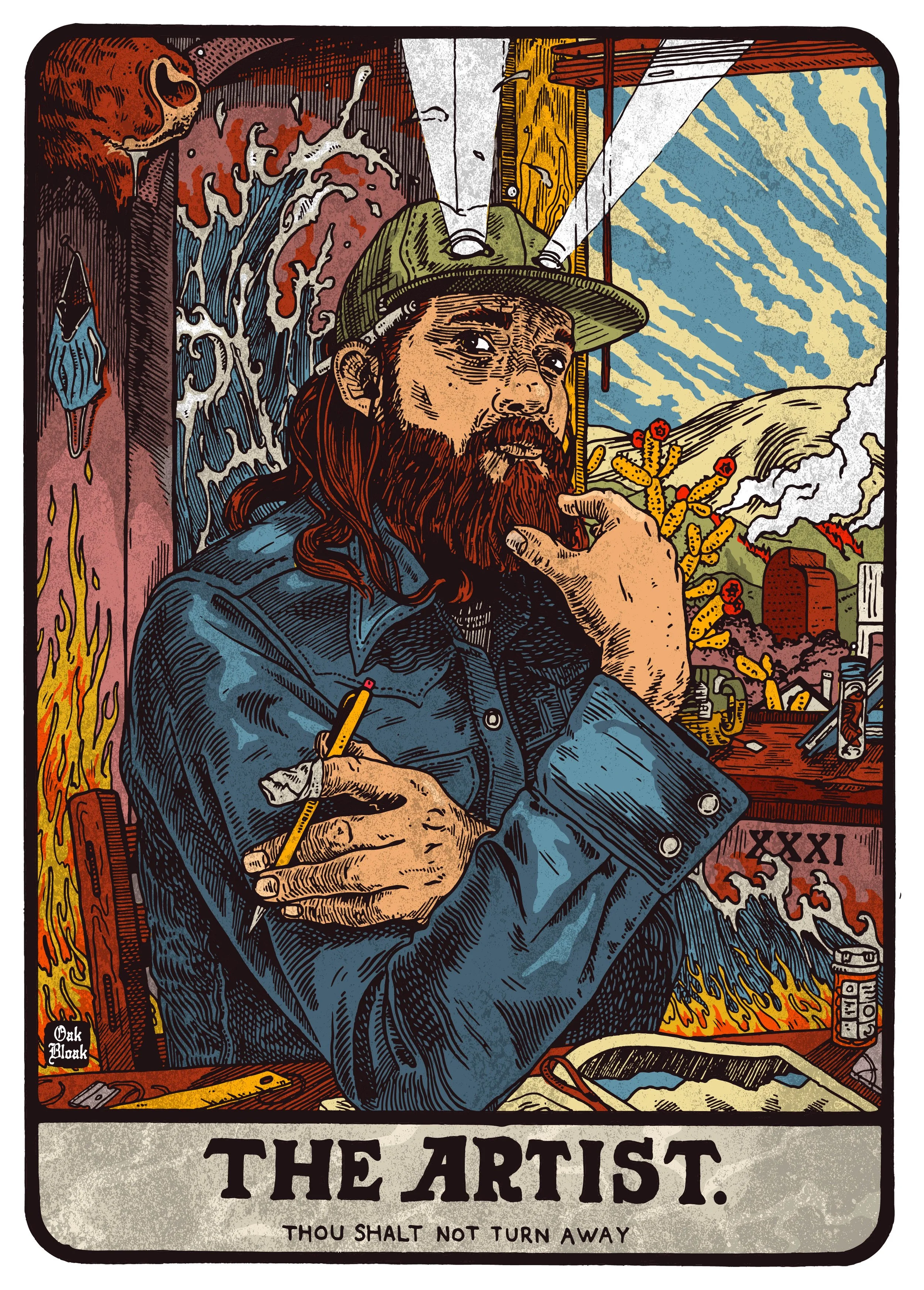 The+Artist+Tarot+Card+TEXTURE+